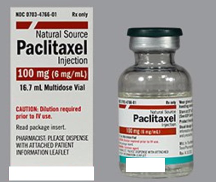 Paclitaxel defendant for peripheral application-the point of some experts